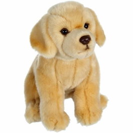Gipsy Toys Peluche Perro Labrador Beige - Sentado, 25 cm
