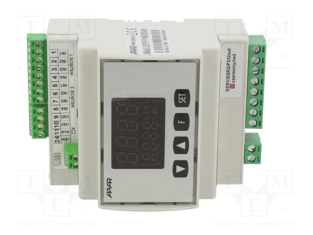 APAR Módulo de automatización controlador de dos canales con relé APAR Módulo de automatización controlador de dos canales con relé