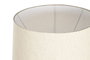 DKD Home Decor Lámpara de Pie de Metal y Mango Blanco