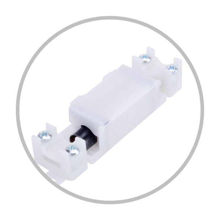 GSC Evolution Aplique Baño LED Laksa 12W 4000K IP44 Níquel
