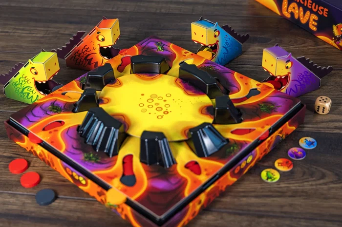 Schmidt Spiele Delicious Lava Juego de mesa - A partir de 5 años