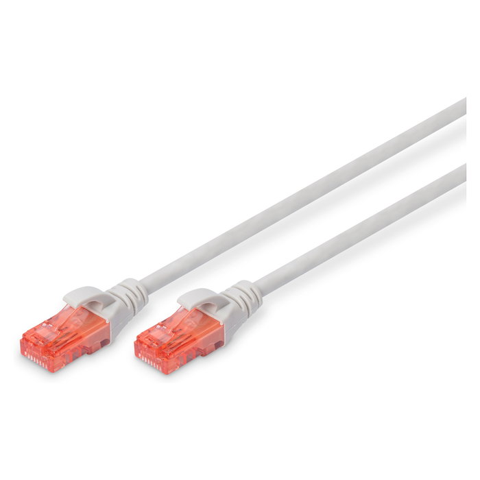 Digitus Cable de conexión CAT 6 U/UTP LSZH 2,5m Gris Digitus Cable de conexión CAT 6 U/UTP LSZH 2,5m Gris