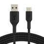 Belkin Cable USB A a USB C de 2 m Negro