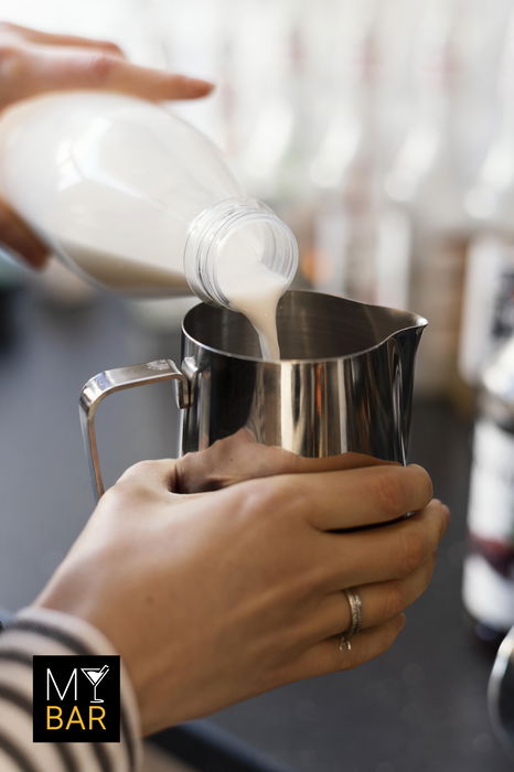 My Bar Lechera Inox 600 ml | 9.1 cm (ancho) x 10.3 cm (alto) x 12.5 cm (largo) (12 Unidades)