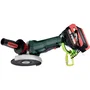 Metabo WPBA 18 LTX BL 15-125 Quick DS Amoladora angular a batería 18V con MetaBOX 165 L