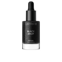 Catrice BLACK DROP Sérum para Uñas con Péptidos de Arándano, Glicerina y Pantenol, 8 ml - Tratamiento Nutritivo y Fortalecedor