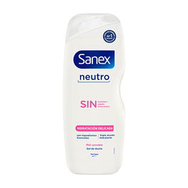Sanex Gel de Ducha Dermo Hidratante para Piel Sensible, Hidratación Delicada, 600 ml