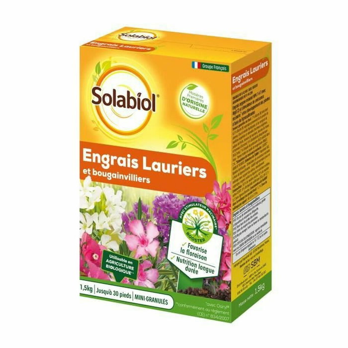 Solabiol SOLAURY15 Fertilizante de Laurel y Buganvilla - 1.5 Kg Solabiol SOLAURY15 Fertilizante de Laurel y Buganvilla - 1.5 Kg