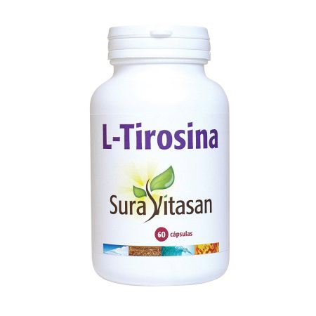 SURA VITASAN L-Tirosina 500mg 60 Cápsulas