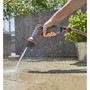 Gardena Pistola de limpieza Comfort ecoPulse, chorro concentrado, plano y difuso, mango ergonómico, ahorra agua