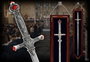 Noble Collection Réplica de la Espada de Godric Gryffindor con Placa de Madera