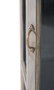 Giner y Colomer Vitrina Rinconera Madera de Mango, Blanco, 129x35 cm, 3 Niveles