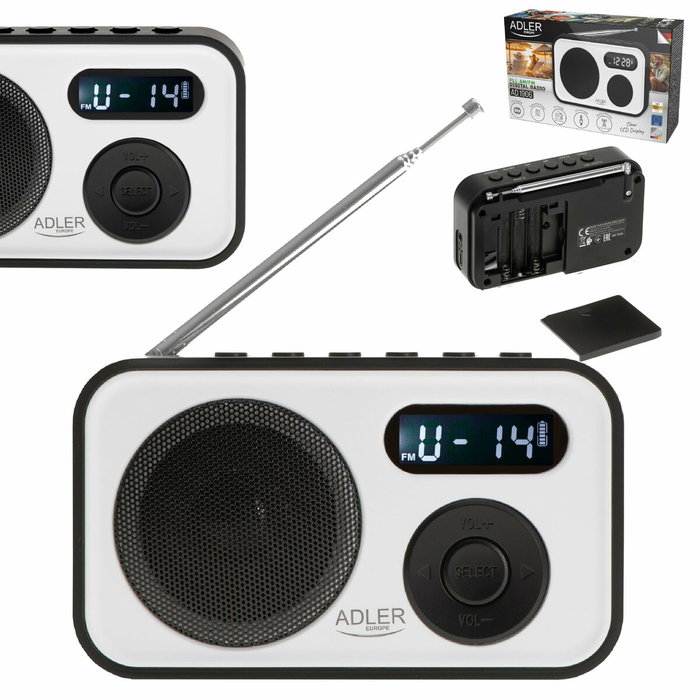 Adler AD 1906 Radio digital PLL AM/FM Adler AD 1906 Radio digital PLL AM/FM