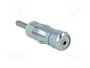 4CARMEDIA Adaptador de antena DIN enchufe a ISO tomacorriente