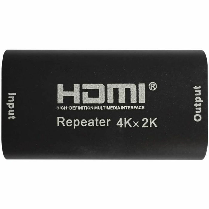 Aisens Repetidor HDMI A123-0351 Hembra a Hembra Negro