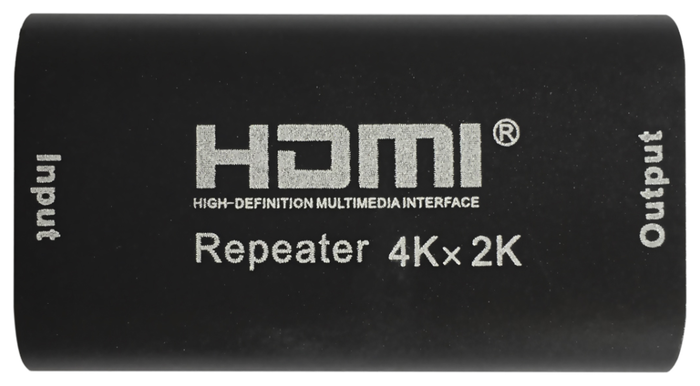 Aisens Repetidor HDMI A123-0351 Hembra a Hembra Negro
