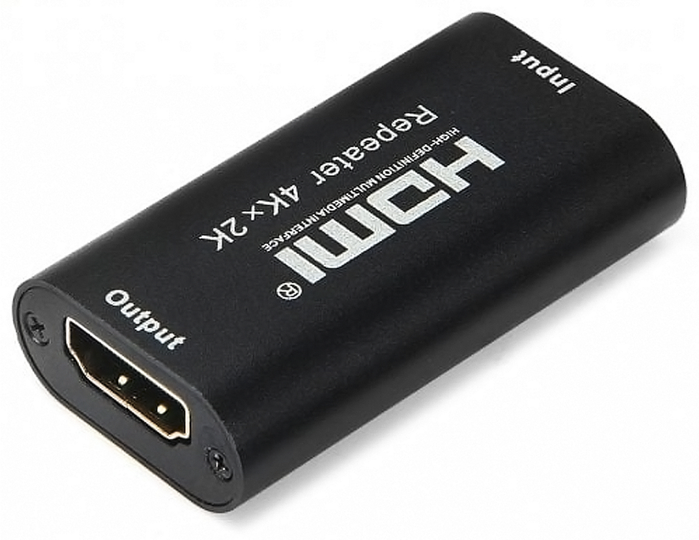 Aisens Repetidor HDMI A123-0351 Hembra a Hembra Negro