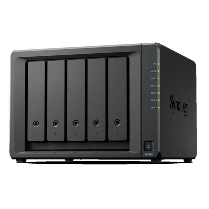 Synology DX525 DiskStation Unidad de Expansión de Almacenamiento con 5 Bahías para HDD/SSD SATA Synology DX525 DiskStation Unidad de Expansión de Almacenamiento con 5 Bahías para HDD/SSD SATA