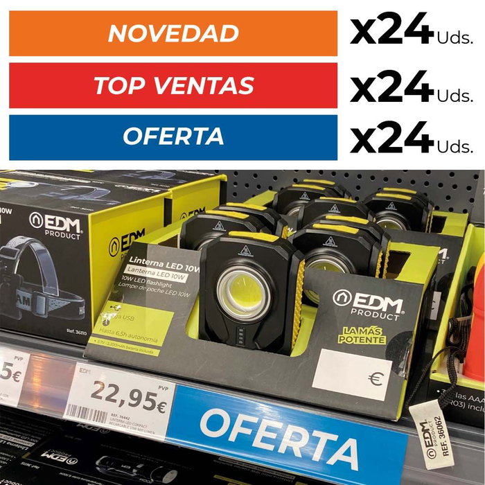 Edm Conjunto Carteleria 24 Novedad 24 Top Ventas 24 Oferta Castellano Medida 4 x 17 cm Edm Conjunto Carteleria 24 Novedad 24 Top Ventas 24 Oferta Castellano Medida 4 x 17 cm