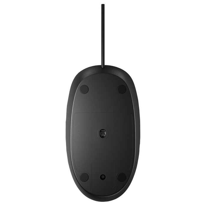 HP Ratón láser 128 Negro