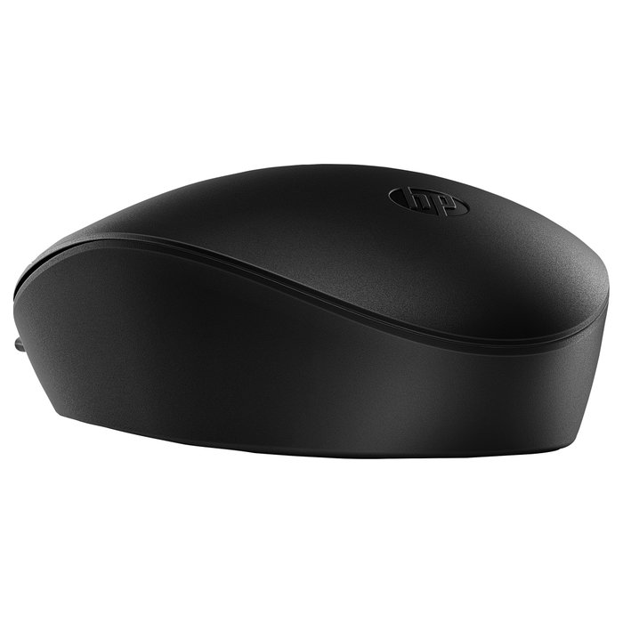 HP Ratón láser 128 Negro