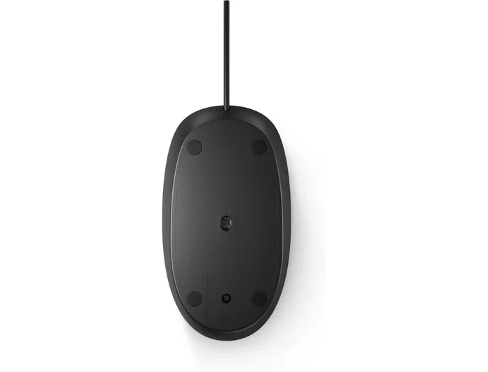 HP Ratón láser 128 Negro
