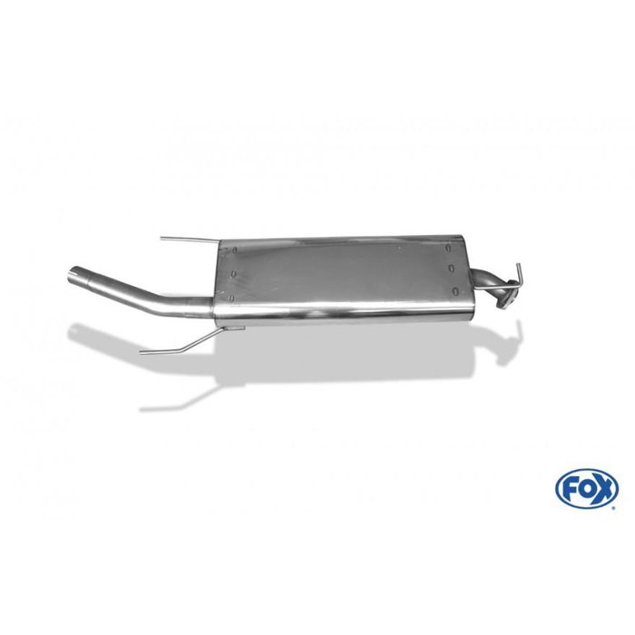 Fox - Silenciador Medio Toyota RAV4 III 2.0L 112kW 63.5mm Homologación ECE - Referencia FXTO112020-MSD