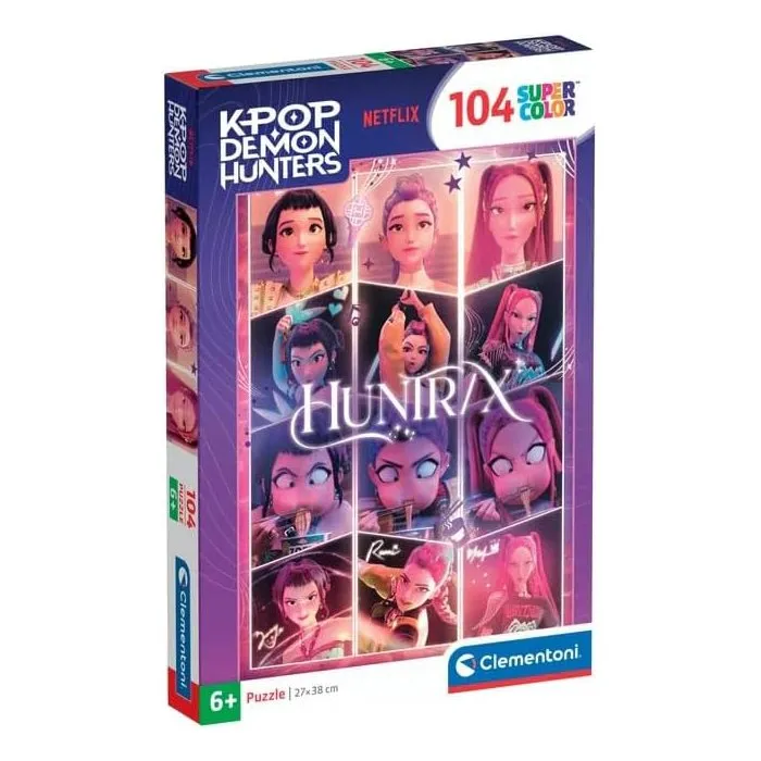 CLEMENTONI Puzzle 104 K-POP DEMON HUNTERS 38 x 27 cm