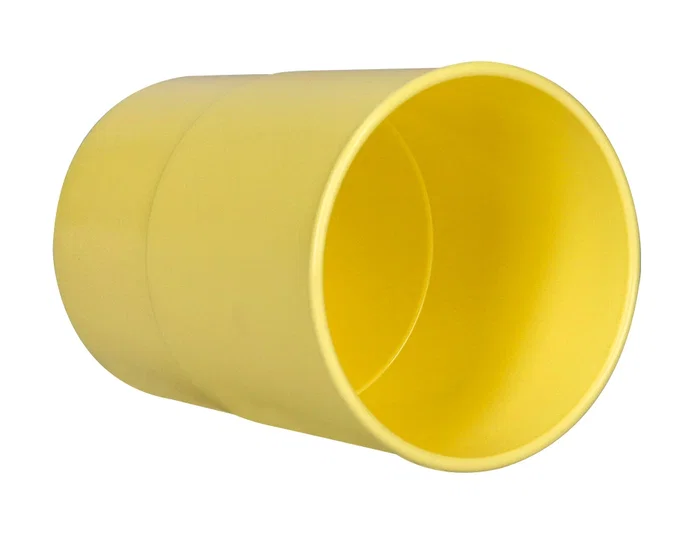 Q-connect Cubilete Amarillo Pastel Opaco