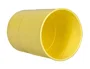 Q-connect Cubilete Amarillo Pastel Opaco