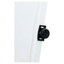 MAUL Flipchart MAULoffice con base redonda y 2 portapapeles plata