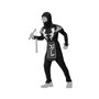 Disfraz Infantil Ninja Negro y Blanco 7-9 Años