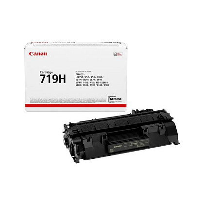 Canon CRG 719H Tóner Negro Canon CRG 719H Tóner Negro
