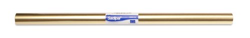 Sadipal Papel Metalizado Oro Brillo Rollo Continuo 0,5 x 10 m