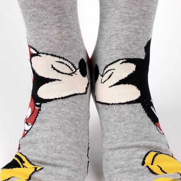 CERDÁ Pack de 3 calcetines Minnie Disney multicolor talla 35-41