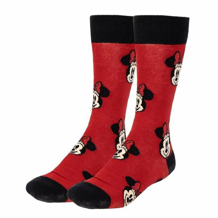 CERDÁ Pack de 3 calcetines Minnie Disney multicolor talla 35-41
