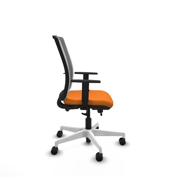PIQUERAS Y CRESPO Silla de oficina Haches Naranja y Gris PIQUERAS Y CRESPO Silla de oficina Haches Naranja y Gris