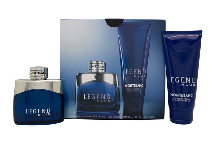 Montblanc Legend Blue Gift Set 50ml EDP + 100ml Shower Gel Montblanc Legend Blue Gift Set 50ml EDP + 100ml Shower Gel