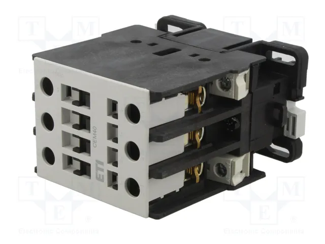 ETI POLAM Contactor CEM 3-polar 40A 230VAC NO x3