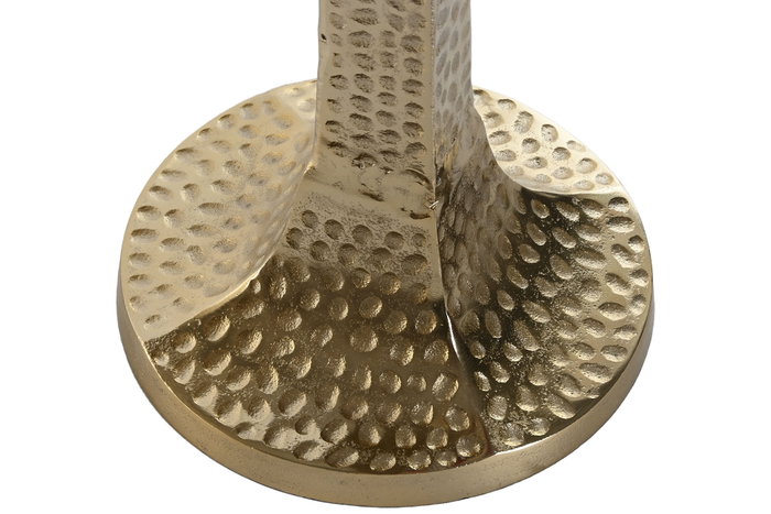 DKD Home Decor Portavela Moderno Dorado Aluminio 18.5 x 64.5 x 18.5 cm