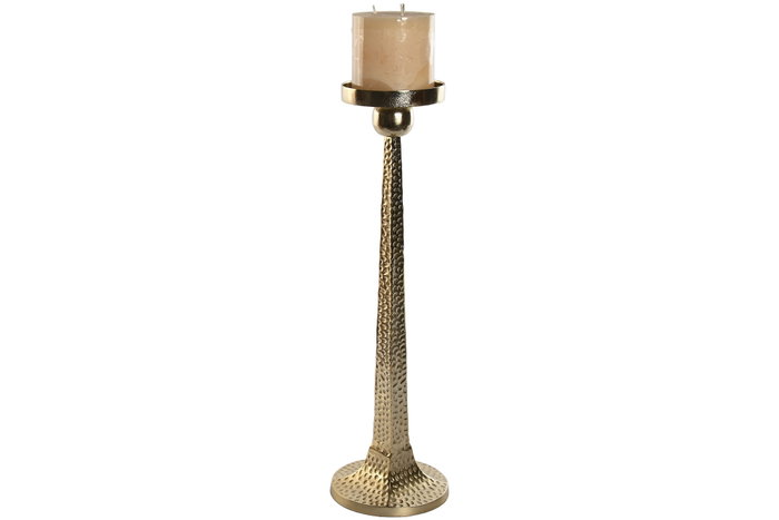 DKD Home Decor Portavela Moderno Dorado Aluminio 18.5 x 64.5 x 18.5 cm