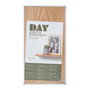 Day Estante Flotante 38x20x1,8 cm MDF Efecto Madera Soporte Metal