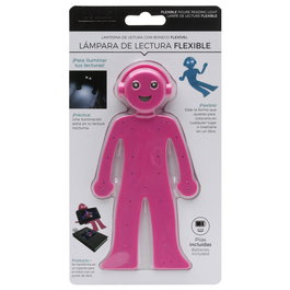 Be Mix Lámpara Lectura Hombre Flexible, Útil como Marcapáginas y Soporte Móvil
