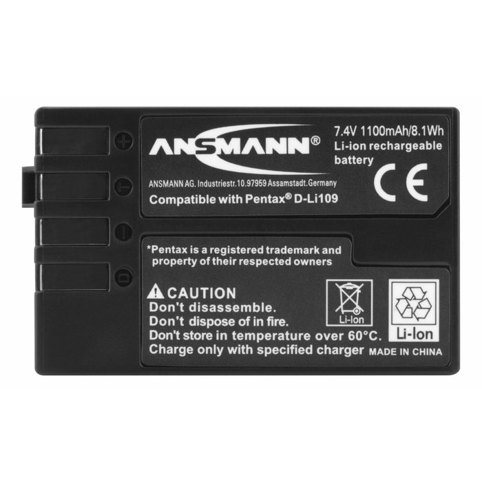 Ansmann A-Pen D-Li 109 Batería de iones de litio
