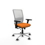PIQUERAS Y CRESPO Silla de oficina Haches Naranja y Blanco