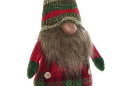 DKD Home Decor Figura Gnomo Multicolor Poliester 10 x 55 x 20 cm