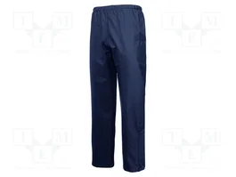 LAHTI PRO Pantalones impermeables azul marino talla M
