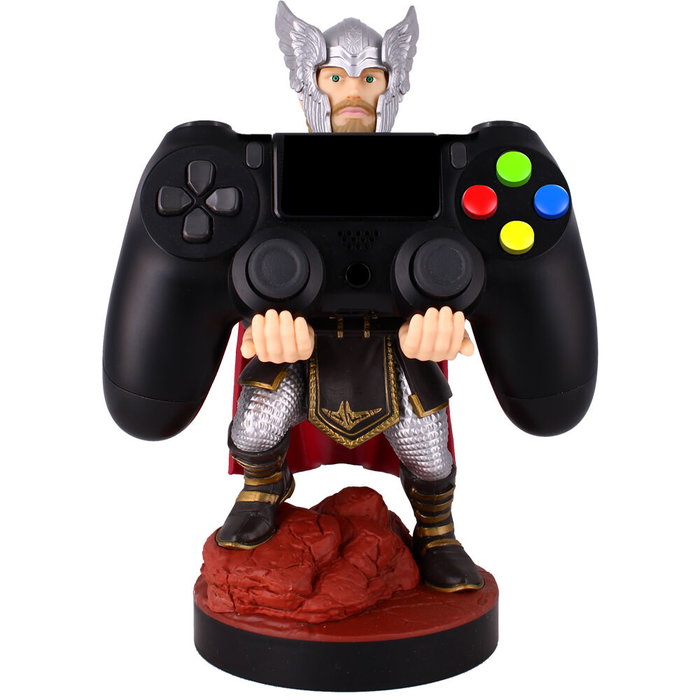EXQUISITE GAMING Soporte Sujeción Cable Guy Thor Marvel 21cm para Mandos y Móviles