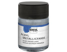 Kreul Pintura acrílica metálica plata 50ml