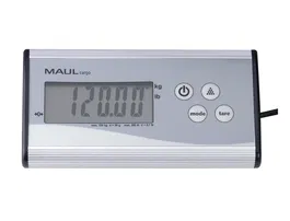 Maul Bascula Cargo con Plato de Acero Inoxidable y Atril Separado, 120 kg / 50 g Precisión, Función de Conteo, Peso en kg/lb, Incluye Pila